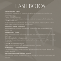 Lash Pro Workshop - Vitamin Lash Lift + Lash Extensions