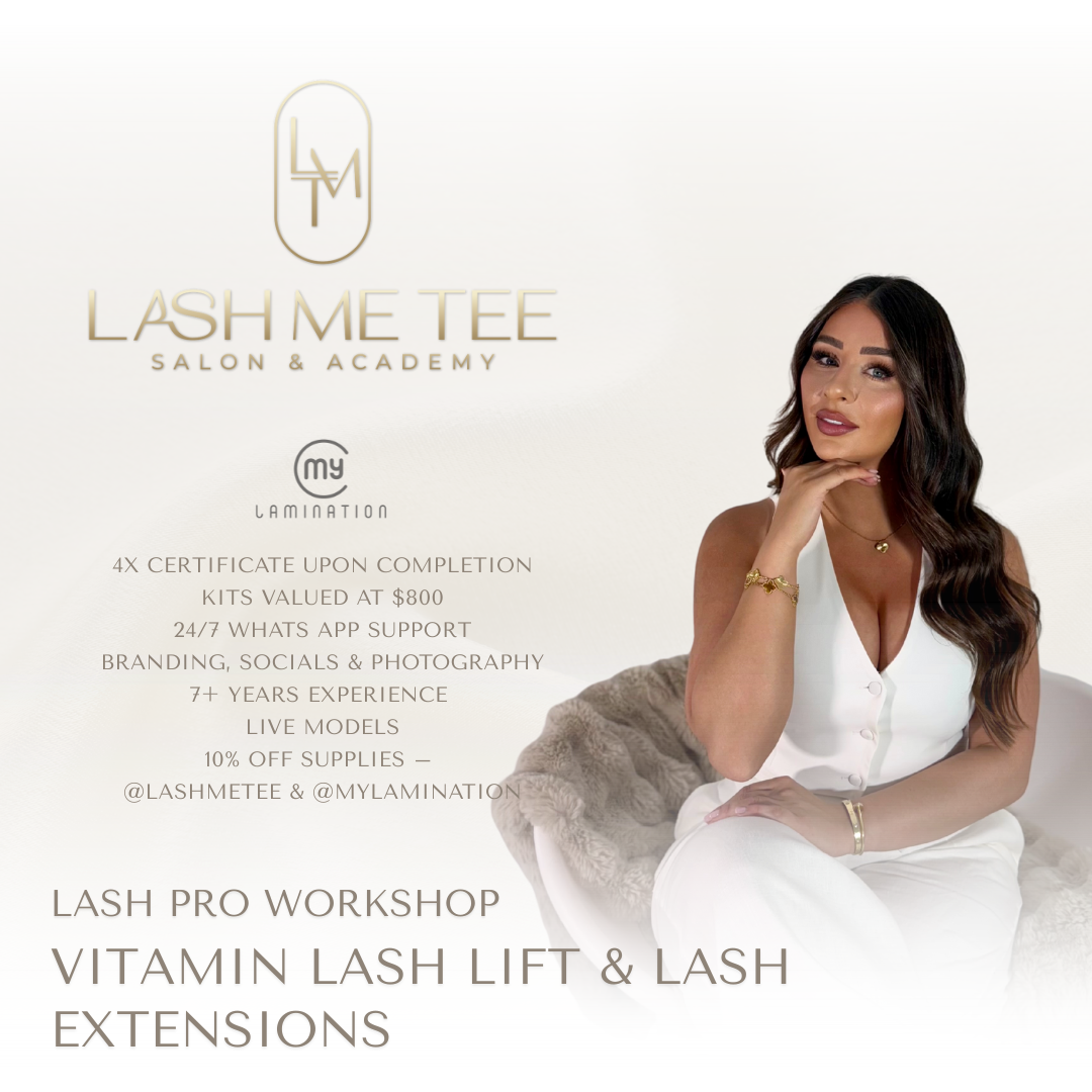 Lash Pro Workshop - Vitamin Lash Lift + Lash Extensions