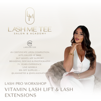 Lash Pro Workshop - Vitamin Lash Lift + Lash Extensions