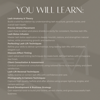 Vitamin Lash Lift Training