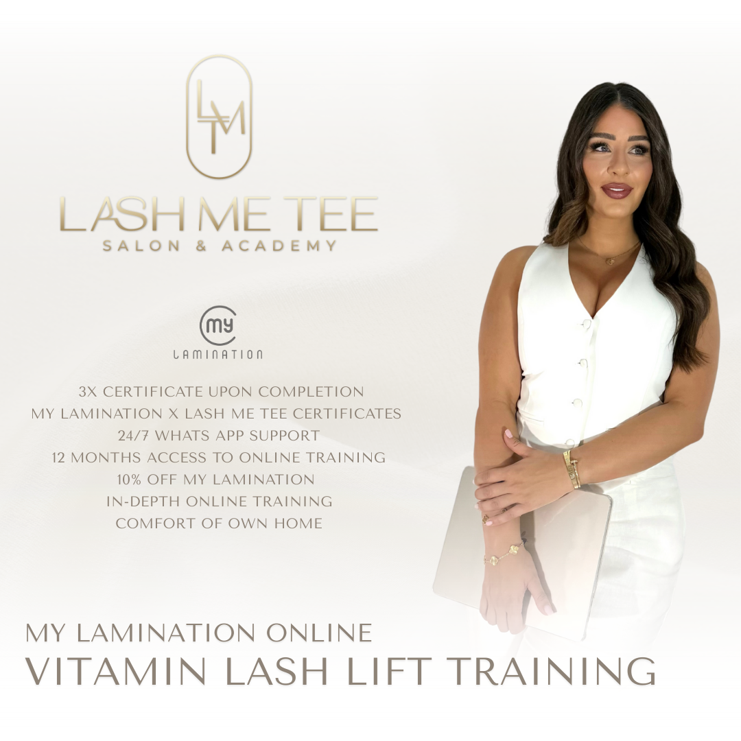MyLamination Online Vitamin Lash Lift Training