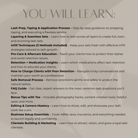 6 Day Lash Mastery Course